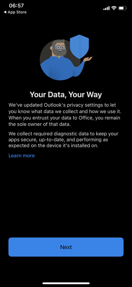 Microsoft Outlook Updates screenshot