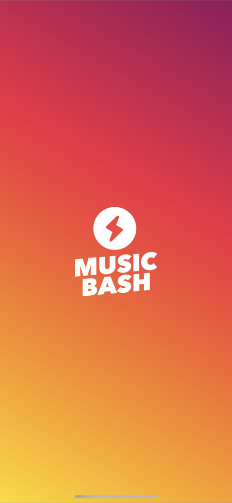 Music Bash Splash screen screenshot