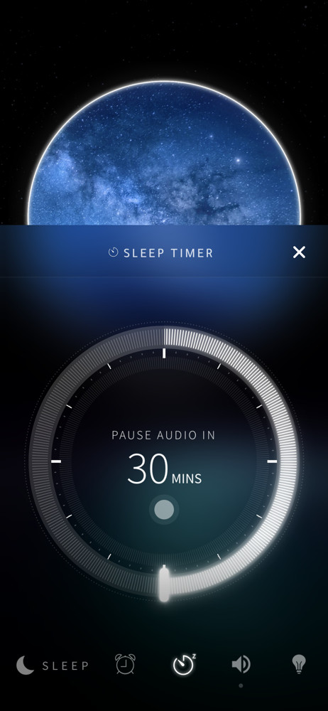 Portal Sleep timer screenshot