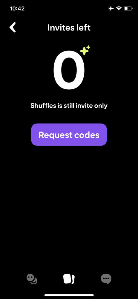 Shuffles Invites screenshot