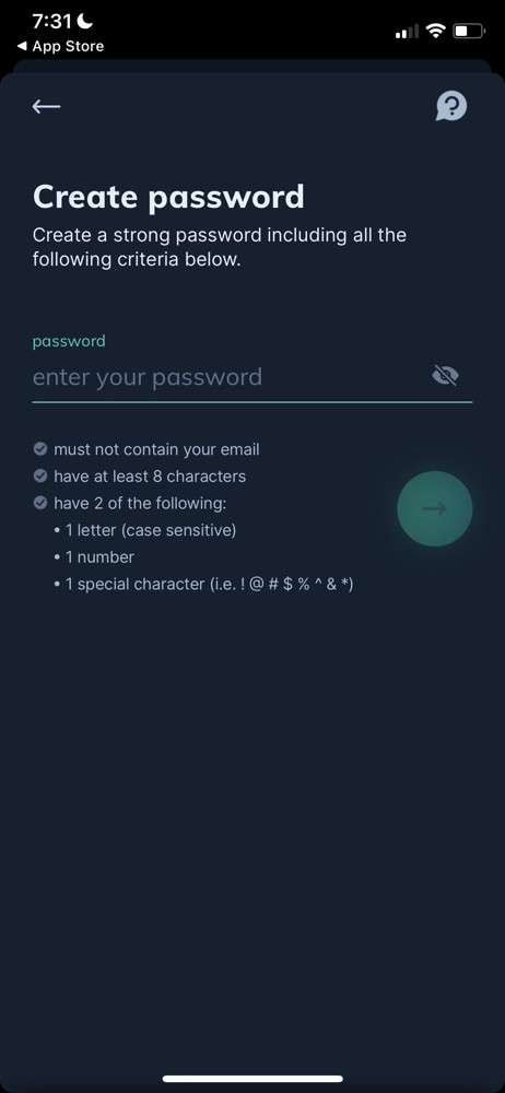 Sleeper Set password screenshot