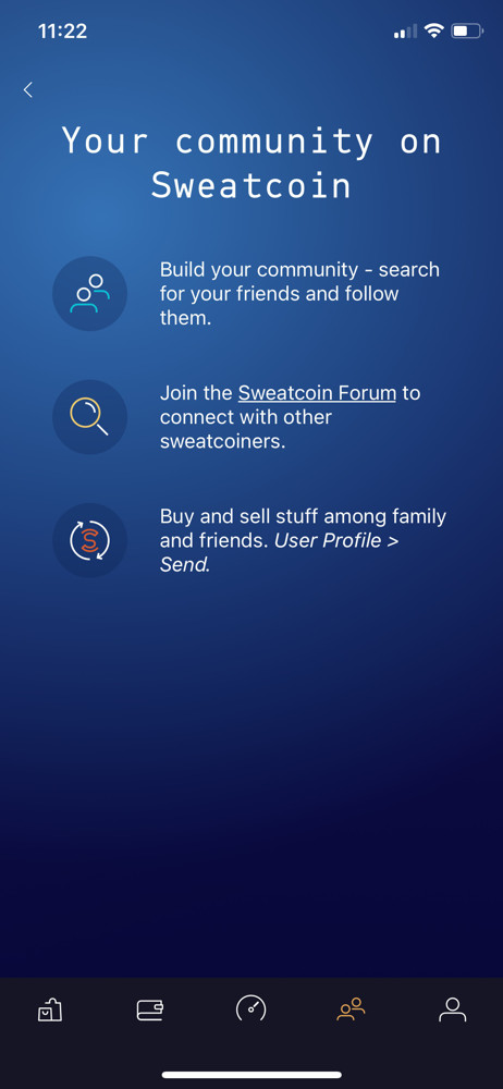 Sweatcoin Community screenshot